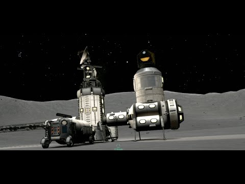 Colonizing Kerbin: Episode 13 - Mun Research Base Deployment