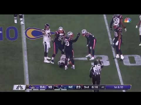 Nick Boyle out for the season after major hit from Patriots defender