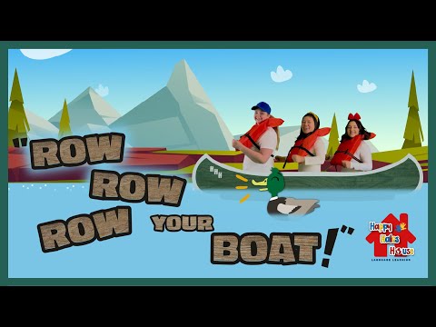 Sail Away with Languages: Row Row Row Your Boat in Chinese, Spanish & English!