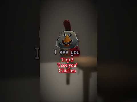 Top 3 Popular Chicken Gun's Entities ☠️😳 #chickengun #creepypasta #ytshorts