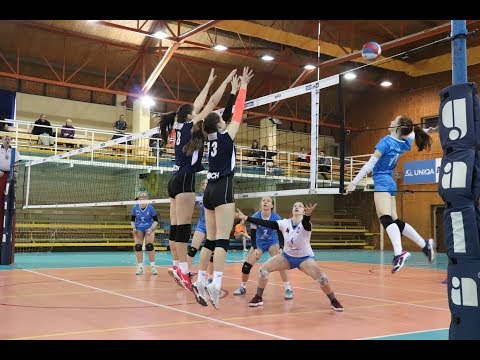 VK ČB vs. Volejbal Přerov - extraliga kadetek 2.část - turnaj 1B