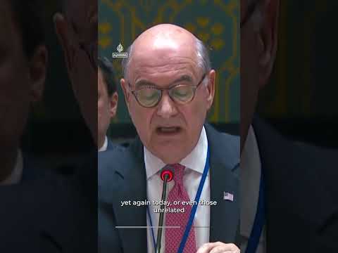 US walks out on France at UN over North Korea, Russia comparison | AJ #shorts