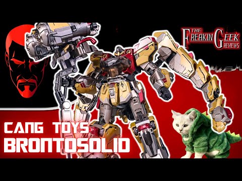 MORE "FUN" | Cang Toys BRONTOSOLID (Sludge): EmGo's Transformers Reviews