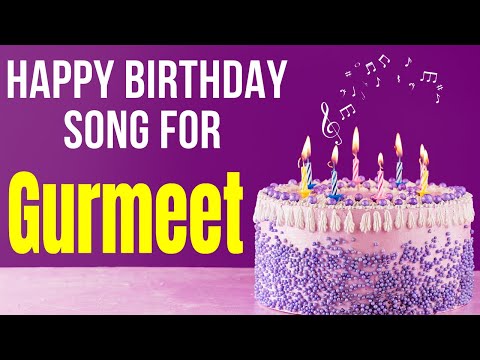 Gurmeet Happy Birthday Song | Happy Birthday Gurmeet Song in Hindi | Birthday Song for Gurmeet