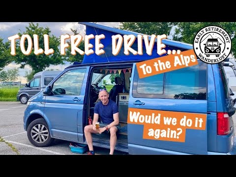 Our 1000 mile TOLL FREE drive to the Alps