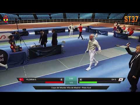Madrid World Cup 2025 SMS - L16 - Enver Yildirim TUR v Oh Sanguk KOR