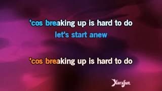 Karaoke Breaking Up Is Hard To Do   Renee Olstead