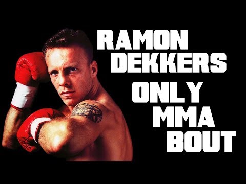 MMA Oddities #15 - Ramon Dekkers' Only Pro MMA Bout