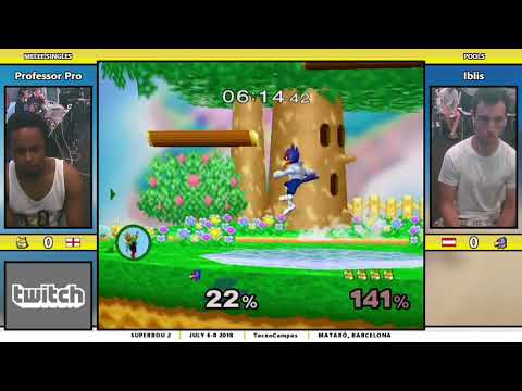 SB2 - Professor Pro (Fox) Vs. Iblis (Falco) - Pools - Melee