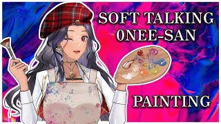 【HANDCAM】Soft Talking Onee-san Painting💋🎨【NIJISANJI EN | Scarle Yonaguni】