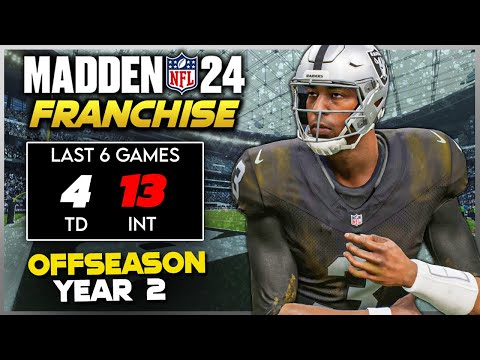 Helping our Struggling Quarterback (FULL Offseason) [Year 2] - Madden 24 Franchise Rebuild - Ep.12
