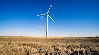 What does a Wind Turbine Sound like? (Wind Farm)