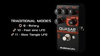 Video thumbnail for Subdecay Quasar 4 phaser - Traditional modes 9 10 & 11. by Subdecay