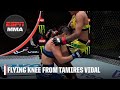 What a knee from Tamires Vidal ? #UFCVegas64 | ESPN MMA