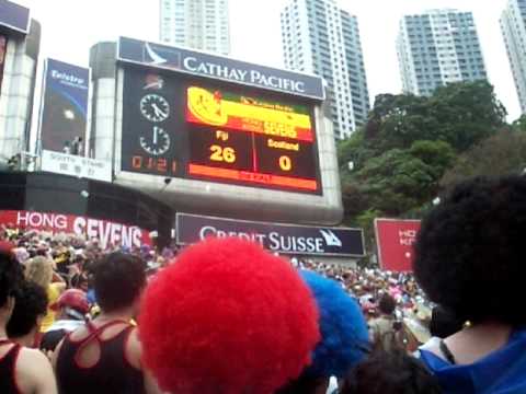 Hong Kong Rugby Sevens 2007: Jug Throwing!