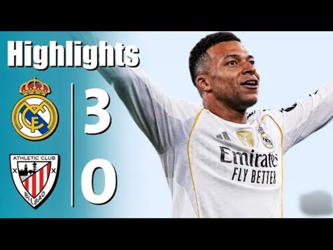 Athletic Club 0-3 Real Madrid | LaLiga | EXTENDED HIGHLIGHTS 