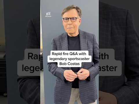 Rapid fire Q&A with legendary sportscaster Bob Costas