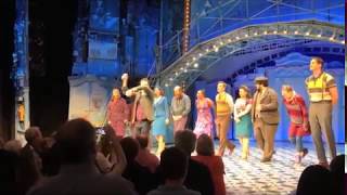 The cast of Amelie on Broadway takes their final bows, May 21, 2017