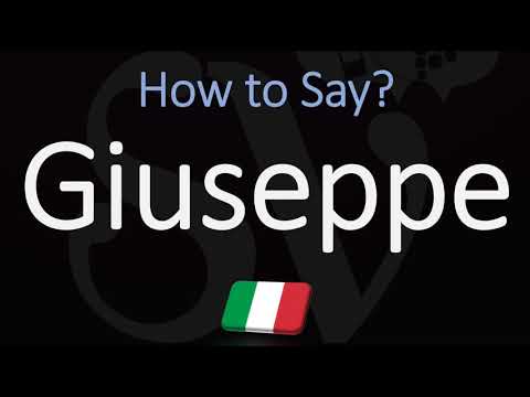 How to Pronounce Giuseppe? (CORRECTLY) | Italian Name Pronunciation