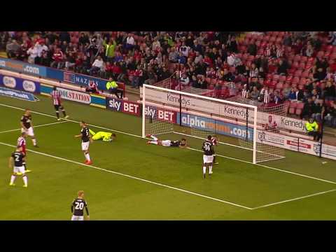 Blades 1-2 Crewe - cup match action
