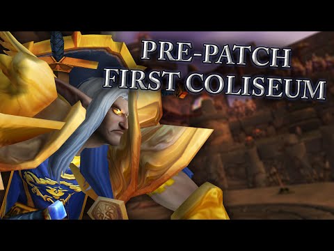 First Coliseum Attempt During Legion Pre-patch 7.0.3