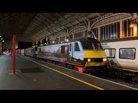 DB 90024 & 90034 4S47 Daventry-Mossend Preston - 01/02/22