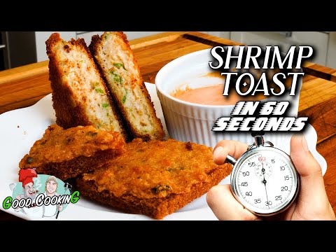 Make Shrimp Toast in 60 Seconds
