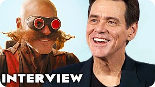 JIM CARREY SUPER-FAST-Interview for Sonic the Hedgehog Movie (2020)