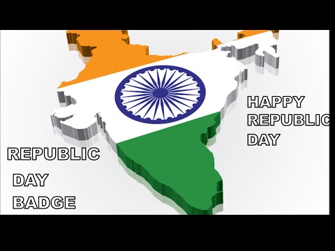 Republic Day Badge | Pride | Independence Day | How to make