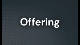 Offering | Paul Baloche (lyric video)