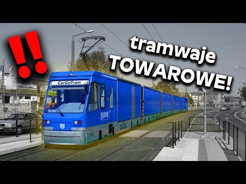 Tramwaj DOSTAWCZAK czy ŚMIECIARKA ?? CarGoTram // Tramwaje towarowe w Polsce i Europie !!