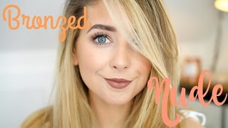 Bronzed Nude Summer Makeup Look | Zoella