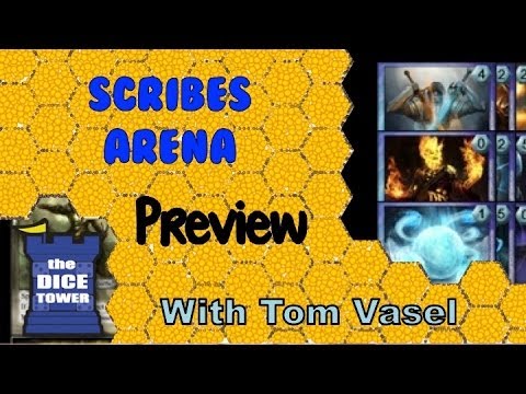 Tom Vasel Dice Tower Review of Scribe's Arena