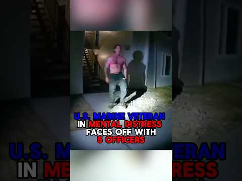 Neighbors call cops on U.S. Marine Veteran in mental distress 😥