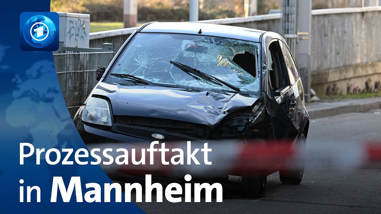 Prozess nach Todesfahrt in Mannheim gestartet
