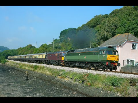 47773 & 33025 arrive into Kingswear on The Port of Dartmouth Royal Regatta"  30/08/08