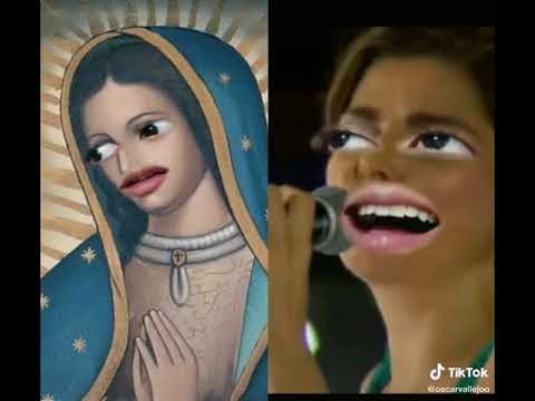 La Guadalupana Itati Cantoral // Tiktok parodia