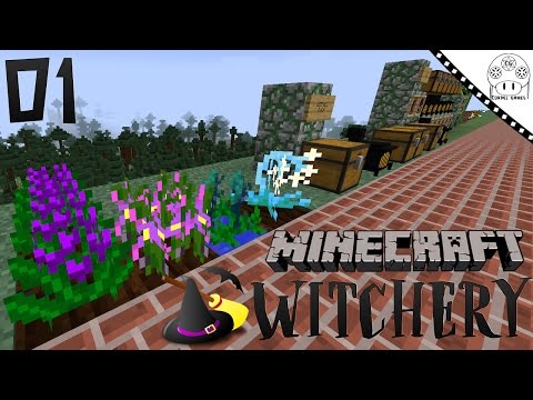 Witchery Tutorial - #1 First Steps [MINECRAFT MOD WITCHERY]