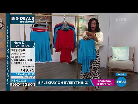 HSN | Antthony Designer Original Summer Fashions 06.05.2022 - 10 AM