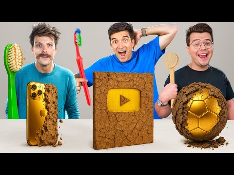 Whoever CLEANS THE OBJECT better wins the CHALLENGE!!