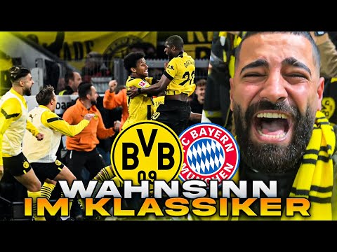 BVB  vs. BAYERN ⚽ 🔴 WAS EINE AUFHOLJAGD!!! | MODESTE BRICHT BAYERN |  9. SPIELTAG | STADIONVLOG