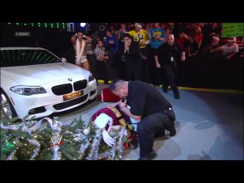 WATCH: Alberto Del Rio Ran Over Santa!