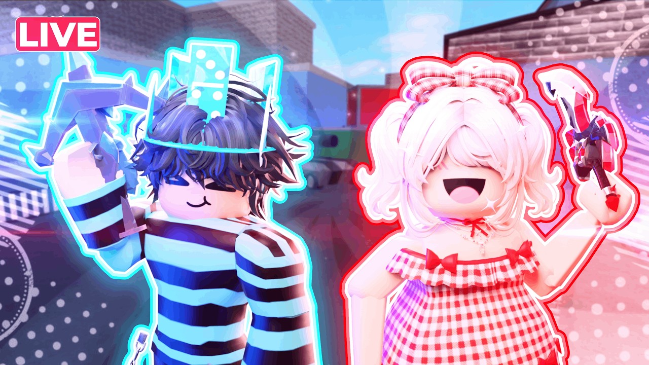 Live playing ROBLOX with viewers! HITTING 60k! ft: @ericahmm2  #roblox #shorts