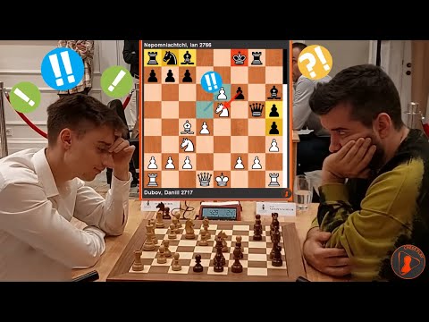 🎦 Daniil Dubov DESTROYS Ian Nepomniachtchi in 24 moves!
