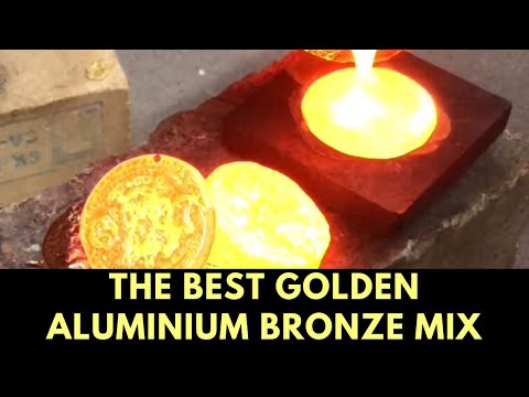Golden Aluminium Bronze - What Mix Makes The Best Colour🤔