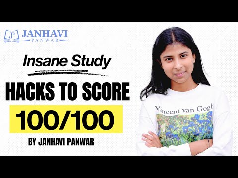 Become a Topper! Insane Study Hacks to Score 100/100 || Janhavi Panwar || Accent with Janhavi Panwar
