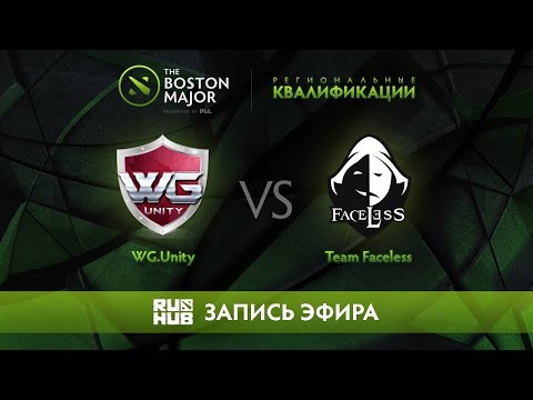 Team Faceless vs WG.Unity, Boston Major Qualifiers - SEA [Mortalles]
