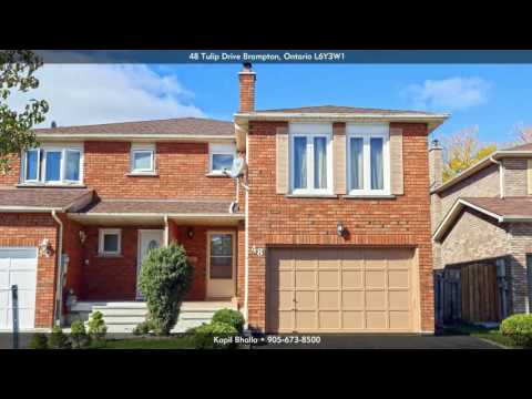 48 Tulip Drive, Brampton L6Y3W1, Ontario - Virtual Tour