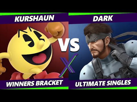 S@X 428 - Kurshaun (Pac-Man) Vs. Dark (Snake) Smash Ultimate - SSBU