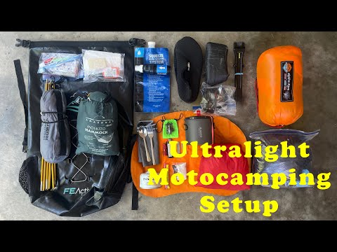 How To Motorcycle Camp The Light And Easy Way